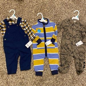 NWT carters baby boy outfits